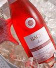 botella vino rose